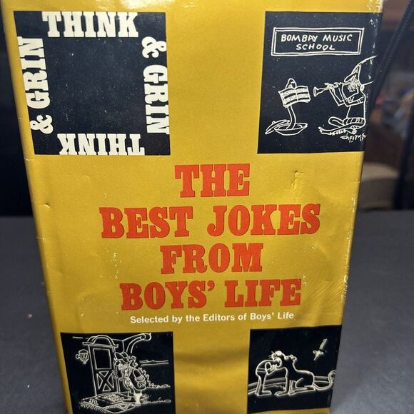 Other - The Best Jokes from Boys' Life, 1970 Yellow Cover‎ Boy Scouts LN $80 MSRP